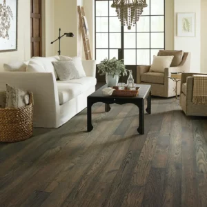 Hardwood in a living room | Affordable Flooring Warehouse