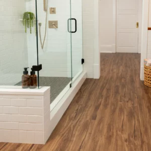 Luxury Vinyl tile shower | Affordable Flooring Warehouse